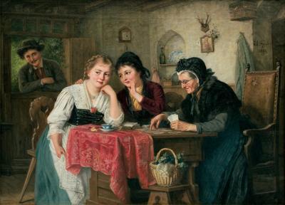 U WRÓŻKI, 1888