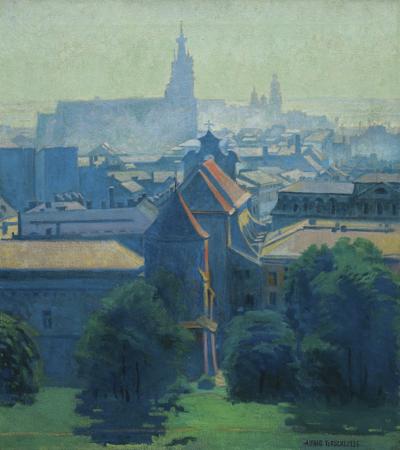WIDOK KRAKOWA, 1936