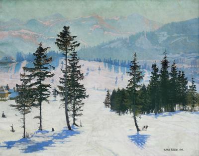 ZIMA W TATRACH, 1930