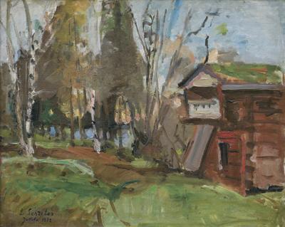 PEJZAŻ Z FINLANDII, 1972