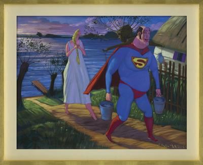 SUPERMEN POMAGA BIEDNEJ SIEROTCE, 2010