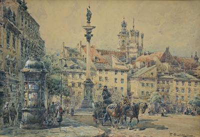 PLAC ZAMKOWY W WARSZAWIE, PRZED 1939