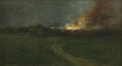 POŻAR WSI