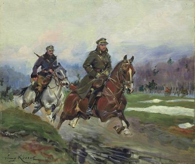 PATROL UŁANÓW, 1924
