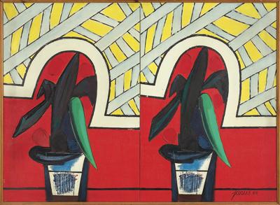 KWIATY (DYPTYK), 1984