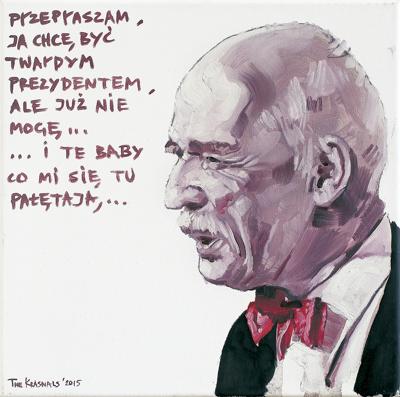 JANUSZ KORWIN-MIKKE. Z CYKLU CASTING, 2015