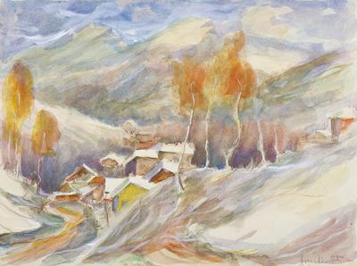 CHATY NA ZBOCZU POPRADU, 1975
