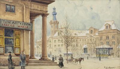 PLAC TEATRALNY, 1910
