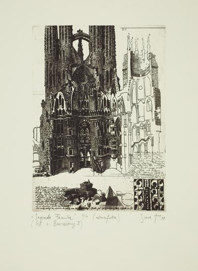 SAGRADA FAMILIA (LIST Z BARCELONY II), 1998