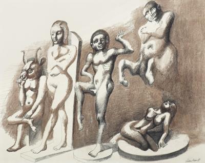 AU SOUS-SOL DU LOUVRE (W PODZIEMIACH LUWRU), 1969