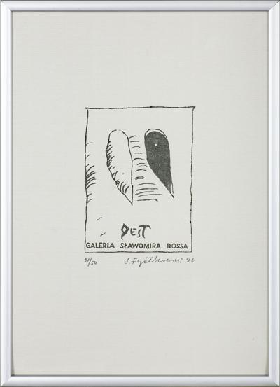 GRAFIKA DLA GALERII GEST SŁAWOMIRA BOSSA, 1996