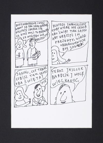 KOMIKS O PREZENTACH ŚWIĄTECZNYCH