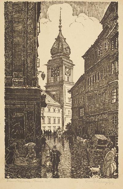 DAWNA WARSZAWA – ZAMEK KRÓLEWSKI