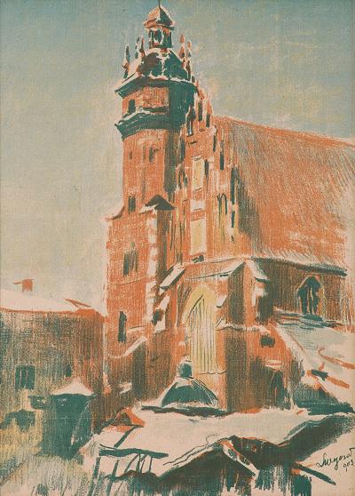 KOŚCIÓŁ BOŻEGO CIAŁA W KRAKOWIE, 1903