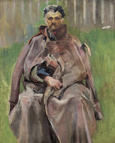 SYBIRAK. MĘŻCZYZNA W SZYNELU, 1904