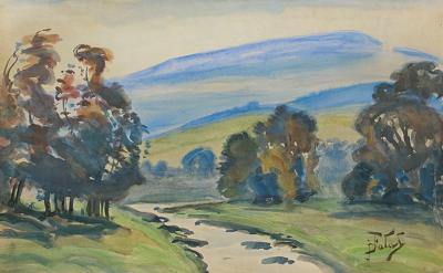 POTOK W BYSTREJ, PO 1920