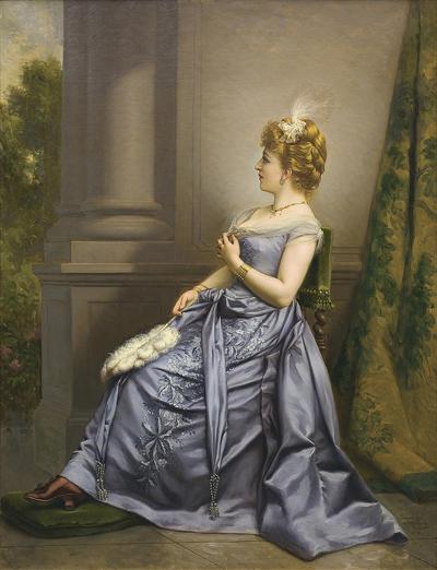 PORTRET DAMY, 1891