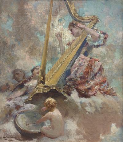 KONCERT W CHMURACH, 1926
