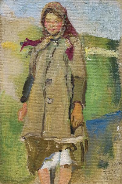 RUSINKA. DZIEWCZYNA Z SEMENOWA, 1925