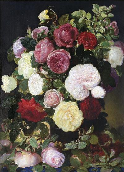 MARTWA NATURA. RÓŻE, 1867