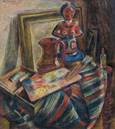 WNĘTRZE PRACOWNI, 1932