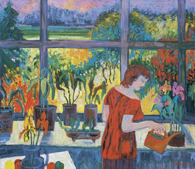 OKNO W PRACOWNI, 1989