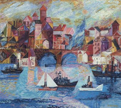 PORT W AMSTERDAMIE, 1980