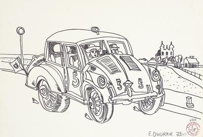 RADIOWóZ, Z CYKLU POJAZDY, 1973