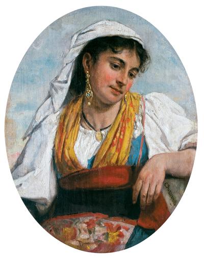 WŁOSZKA, OK 1880