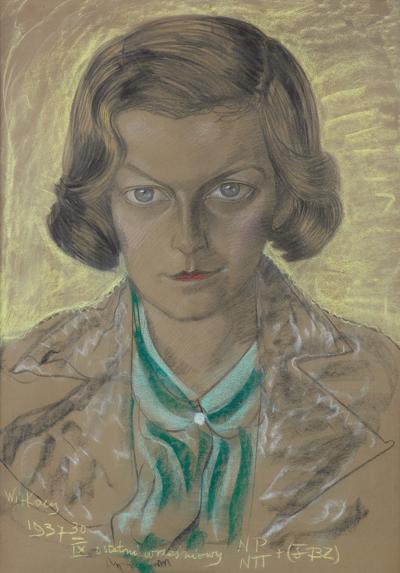 PORTRET BARBARY MIKUCKIEJ, 30 IX 1937