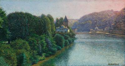 PEJZAŻ WŁOSKI, 1899-1900