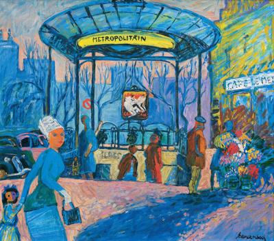 METRO MONTMARTRE, 1988