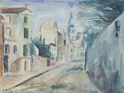 ULICZKA NA MONTMARTRE