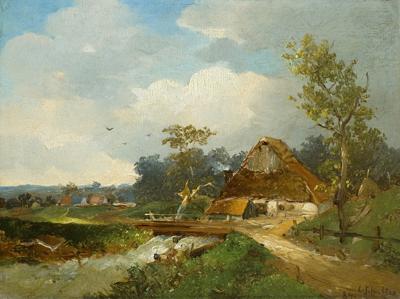 CHATA NAD STRUMIENIEM, 1884