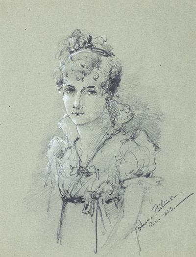 DAMA Z CZASÓW DYREKTORIATU, 1883