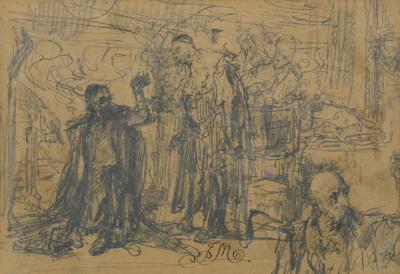 ALCHEMIK SĘDZIWÓJ I ZYGMUNT III, OK. 1865