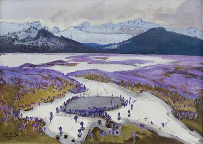 KROKUSY W TATRACH, 1921