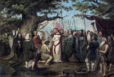 SCENA HISTORYCZNA, 1857