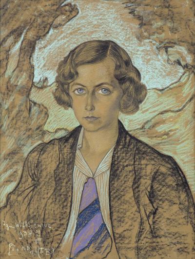 PORTRET IRENY KANAFOJSKIEJ-DEMBICKIEJ,31 VIII 193