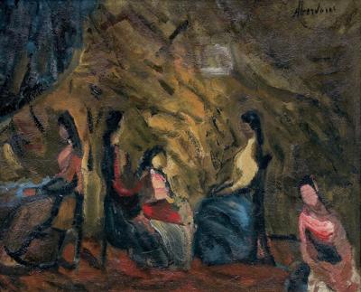 KOBIETY WE WNĘTRZU, 1937