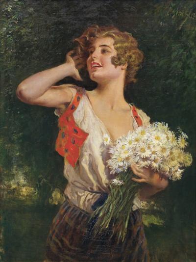 DZIEWCZYNA Z RUMIANKAMI, OK 1930