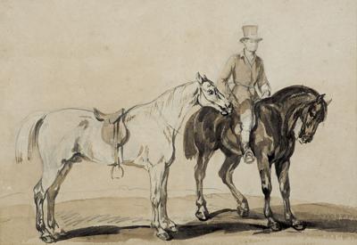 JEŹDZIEC NA GNIADYM KONIU, LATA 1832-1835