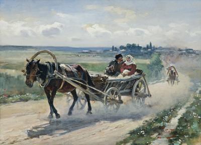 Z LITWY (W DRODZE), 1890