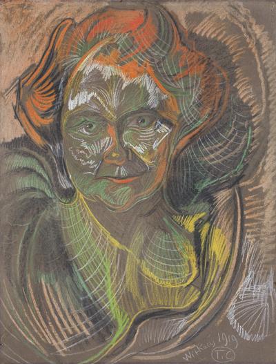 PORTRET KOBIETY, 1919