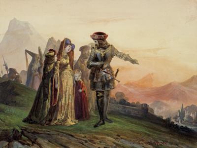 SCENA DWORSKA, OK. 1840