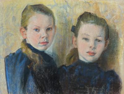 PORTRET SIÓSTR SZYBALSKICH,  STYCZEŃ 1899