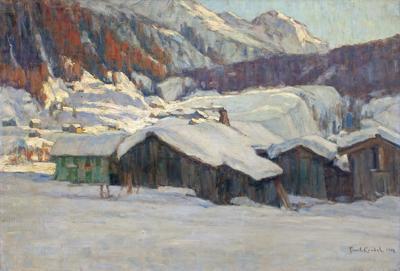 ZIMA W GÓRACH, 1918