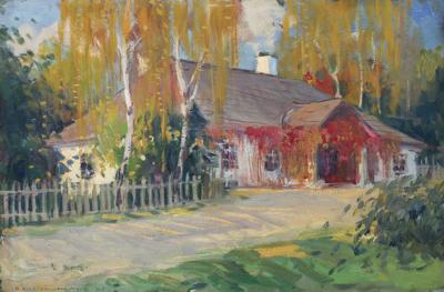 DWOREK JESIENIĄ, 1902