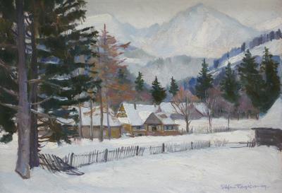 ZIMA W TATRACH, PO 1920