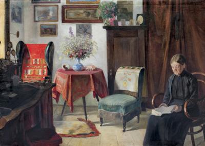 SALON W LUSŁAWICACH, 1920